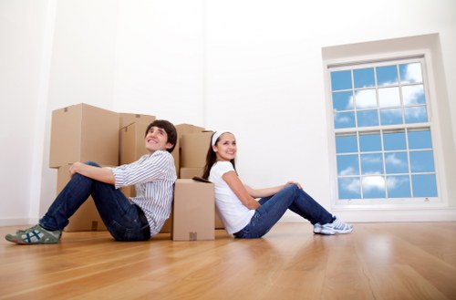 Professional moving van support for Hackney Wick property and office relocations