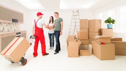 Reliable man and van transport for businesses in Hackneywick