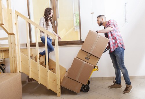 Local moving support in Hackneywick for boxes and appliances