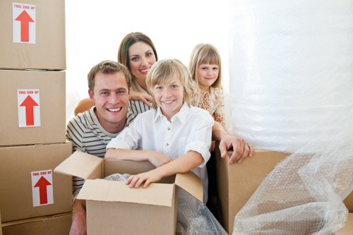 House removalists supporting a local East London move